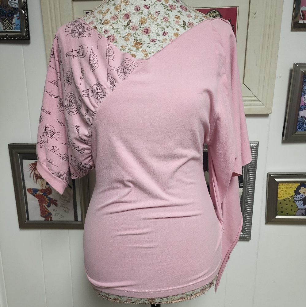 Vintage Fornarina pink top